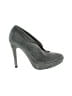 Pura Lopez Gray Green Heels Size EU 36 1/2 - photo 1