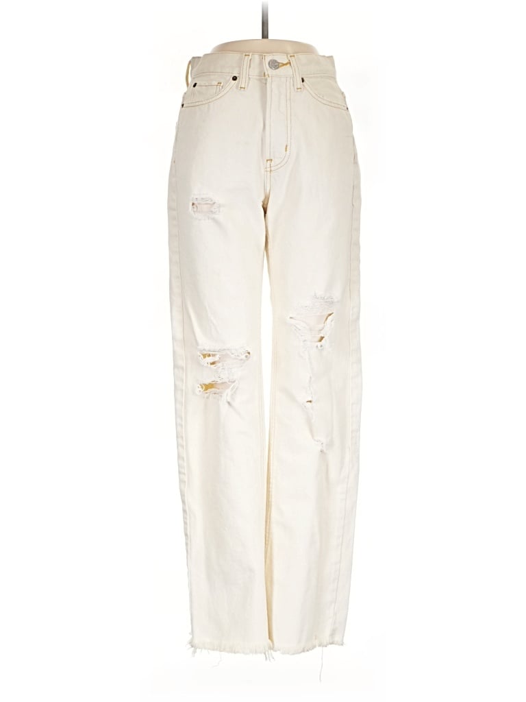 Pre-owned Bdg Jeans In Ivory
