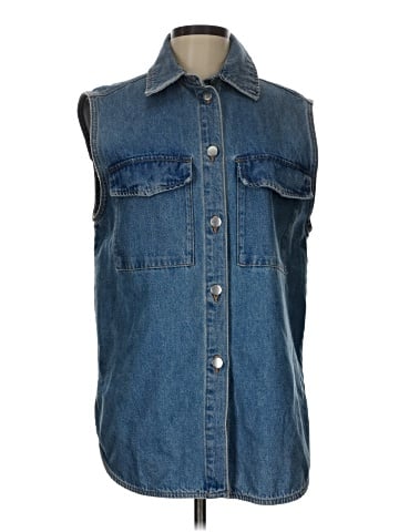 H&M Denim Vest (view 1)