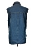 H&M 100% Cotton Blue Denim Vest Size S - photo 2