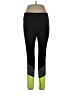 Tangerine Color Block Black Active Pants Size L - photo 1