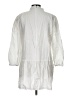 Zara White Casual Dress Size L - photo 2
