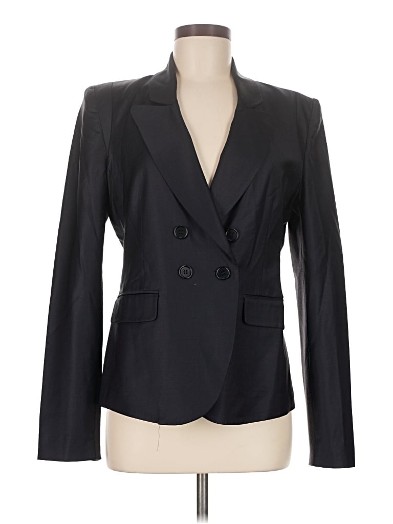 Click to view more detailed imagery on our partner's website Pre-owned Bcbgmaxazria Wool Blazer Jacket In Black