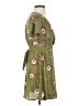 Blāshe 100% Polyester Floral Green Casual Dress Size S - photo 1