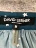 David Lerner 100% Polyester Stars Teal Sleeveless Blouse Size M - photo 7
