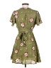 Blāshe 100% Polyester Floral Green Casual Dress Size S - photo 4