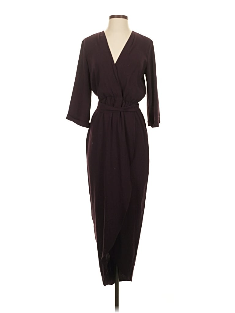 Pre-owned Amanda Uprichard Casual Dress In Burgundy