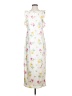 A New Day 100% Polyester Floral White Casual Dress Size S - photo 1