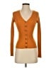 Derek Heart Orange Cardigan Size S - photo 1