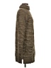Eight Eight Eight 100% Cotton Brown Turtleneck Sweater Size S - photo 4