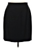 Dana Buchman Solid Black Wool Skirt Size 6 (petite) - photo 1