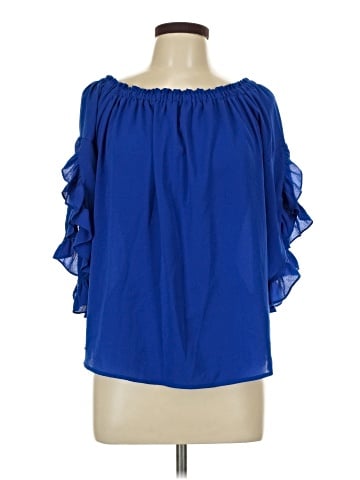 Umgee 3/4 Sleeve Blouse (view 1)