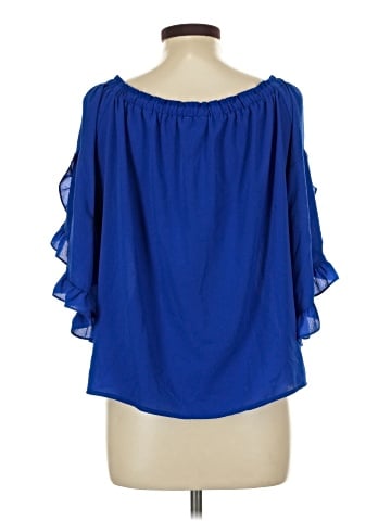 Umgee 3/4 Sleeve Blouse (view 2)