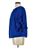 Umgee 100% Polyester Blue 3/4 Sleeve Blouse Size L - photo 5