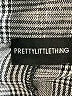 PrettyLittleThing Plaid Gray Blazer Size 4 - photo 6