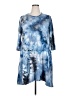 Trendyland Tie-dye Blue Casual Dress Size 2X - photo 1