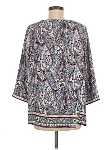 J.Jill 3/4 Sleeve Blouse (view 2)