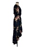 KorMei 100% Rayon Floral Black Cocktail Dress Size S - photo 4