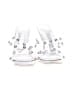 Azalea Wang Silver Sandals Size 9 - photo 2