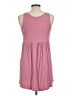 emerald Solid Pink Casual Dress Size L - photo 2
