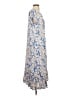 Unbranded 100% Rayon Print Blue Casual Dress Size S - photo 4