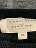 LA MAILLE SEZANE Paris Black Pullover Sweater Size XL - photo 7