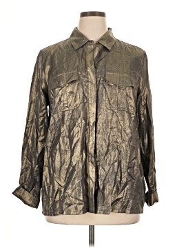 Soft Surroundings Long Sleeve Button-Down Shirt (view 1)