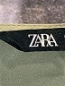 Zara 100% Polyester Green Casual Dress Size S - photo 7