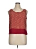 Emma James 100% Polyester Red Sleeveless Blouse Size 14 - photo 1