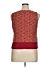 Emma James 100% Polyester Red Sleeveless Blouse Size 14 - photo 2