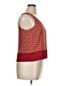 Emma James 100% Polyester Red Sleeveless Blouse Size 14 - photo 4