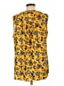 Chaus Yellow Sleeveless Blouse Size L - photo 2