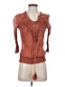 Assorted Brands Orange 3/4 Sleeve Blouse Size S - photo 1