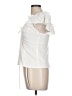 Hill House Ivory Short Sleeve Blouse Size L - photo 5