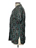 Unbranded Print Teal Short Sleeve Button-Down Shirt Size L (estimated) - photo 5