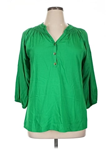 Escapada 3/4 Sleeve Blouse (view 1)
