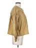 J.Crew 100% Cotton Solid Tan Long Sleeve Blouse Size S - photo 4