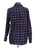 Grayson 100% Cotton Plaid Blue Long Sleeve Button-Down Shirt Size Lg (4) - photo 2