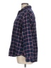 Grayson 100% Cotton Plaid Blue Long Sleeve Button-Down Shirt Size Lg (4) - photo 5