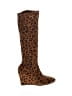 Boden Animal Print Brown Boots Size EU 42 - photo 1