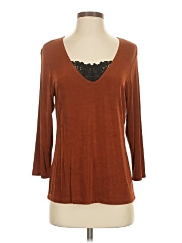 West End 3/4 Sleeve Top (view 1)