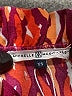 Michelle McDowell 100% Polyester Print Orange 3/4 Sleeve Blouse Size XS - photo 7