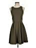 Everly Solid Green Cocktail Dress Size XXS (estimated) - photo 1
