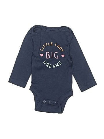 Jumping Beans Long Sleeve Onesie (view 1)