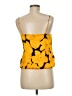 St. John 100% Silk Yellow Sleeveless Silk Top Size 8 - photo 2