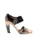 Prada Brown Black Heels Size EU 37 - photo 1
