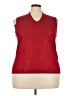 Maggie McNaughton Red Sweater Vest Size 3X - photo 1