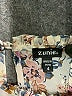 Zunie 100% Polyester Floral Tan Ivory Dress Size 4 - photo 3
