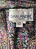 San Andre Tweed Gray Long Sleeve Blouse Size 12 - photo 7