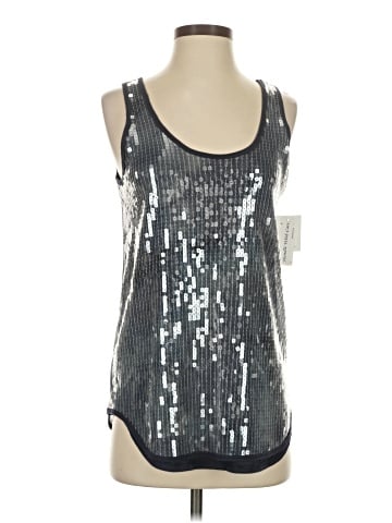Aqua Sleeveless Top (view 1)